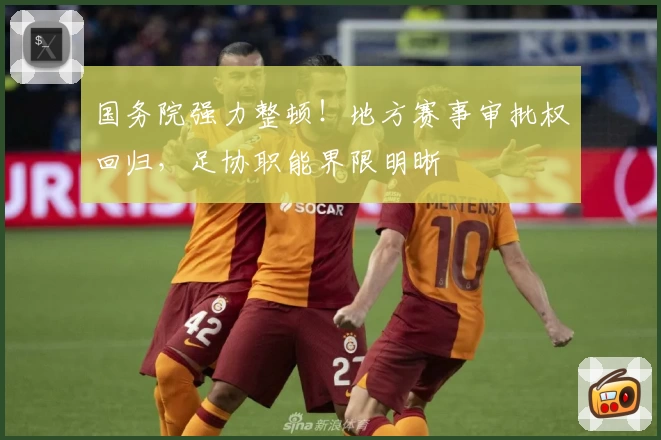 国务院强力整顿!地方赛事审批权回归,足协职能界限明晰