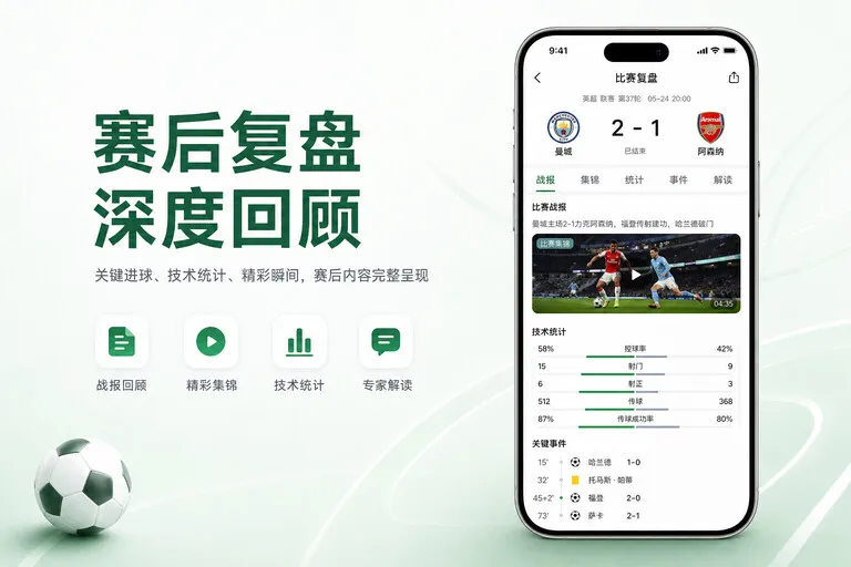 杂志式App介绍 · 手机追赛服务 · 网页补充更灵活界面展示